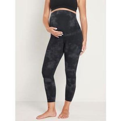 Super High Waist Maternity Leggings 25 inseam