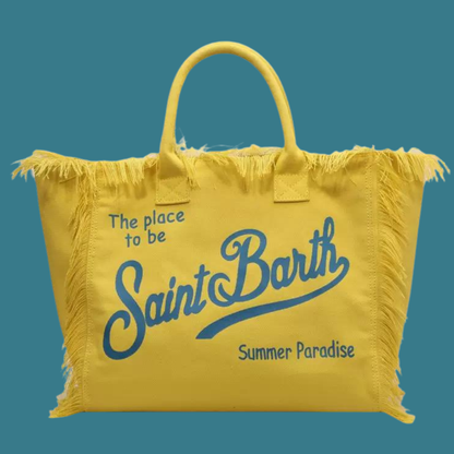 Luxury Canvas Tassel Shoulder Bag – Spacious, Stylish & Elegant Everyday Tote for Women