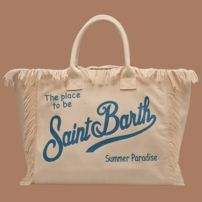 Luxury Canvas Tassel Shoulder Bag – Spacious, Stylish & Elegant Everyday Tote for Women