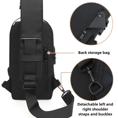 Anti-Theft Waterproof Crossbody Shoulder Bag