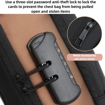 Anti-Theft Waterproof Crossbody Shoulder Bag