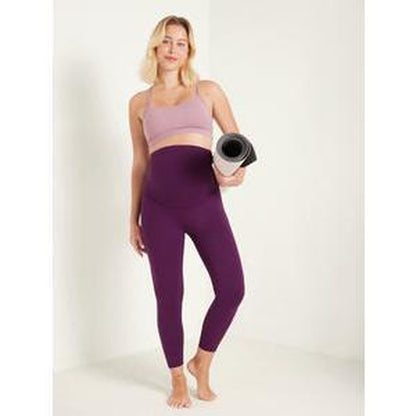 Super High Waist Maternity Leggings 25 inseam