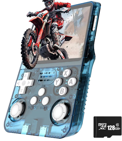 R36S Retro Handheld Game Console – 20,000 Classic Games, 3.5" Screen, ArkOS 2.0, 64GB/128GB