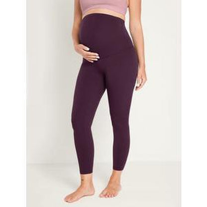 Super High Waist Maternity Leggings 25 inseam