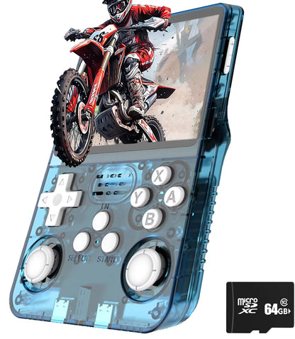 R36S Retro Handheld Game Console – 20,000 Classic Games, 3.5" Screen, ArkOS 2.0, 64GB/128GB