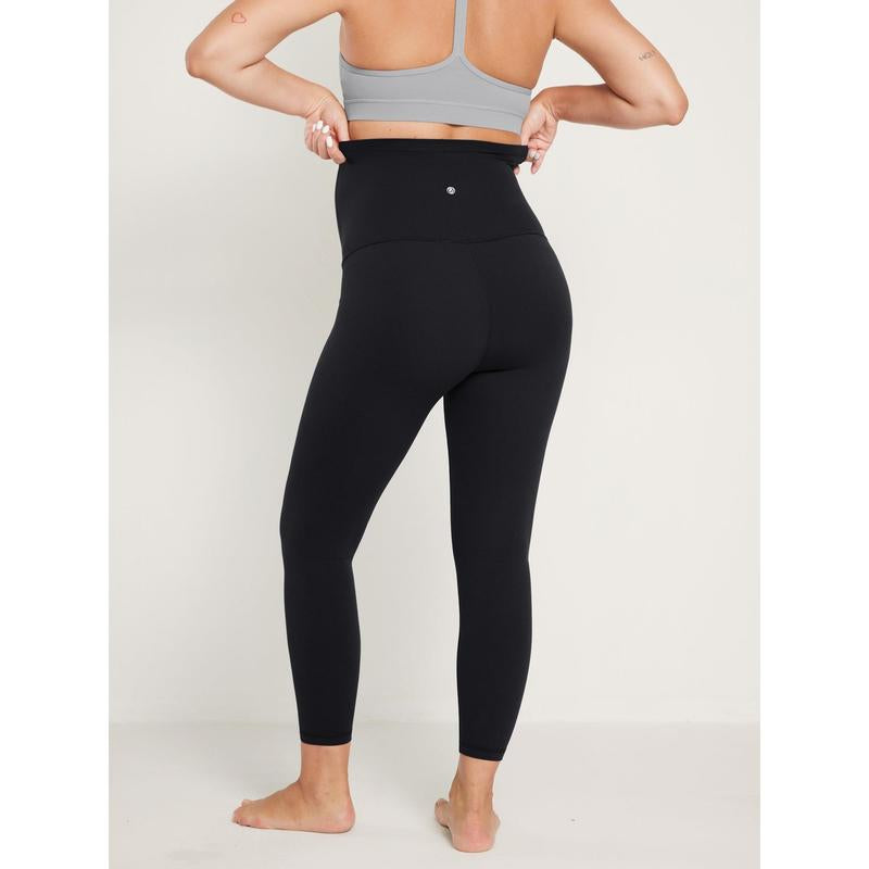 Super High Waist Maternity Leggings 25 inseam