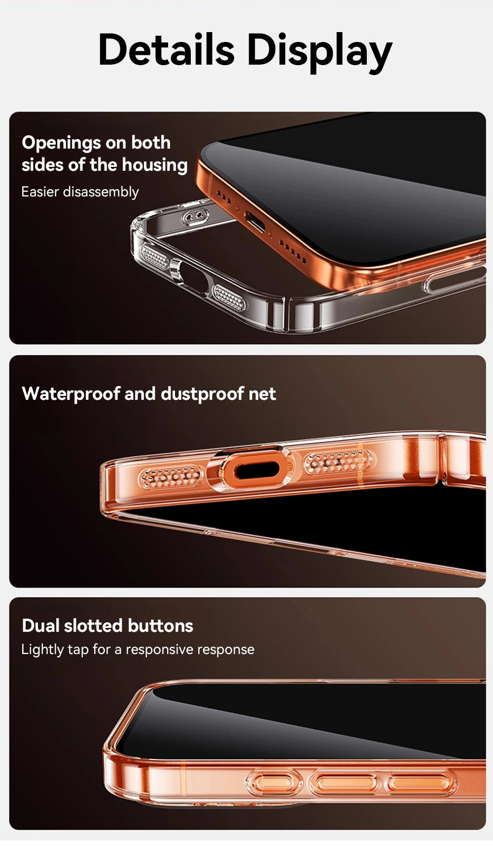 Crystal Clear MagSafe Compatible Case for iPhone 15/16/17 Series – Military-Grade Shockproof, Anti-Yellow, Washable, Non-Slip, Anti-Drop Protection