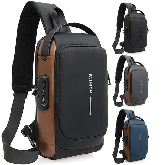 Anti-Theft Waterproof Crossbody Shoulder Bag
