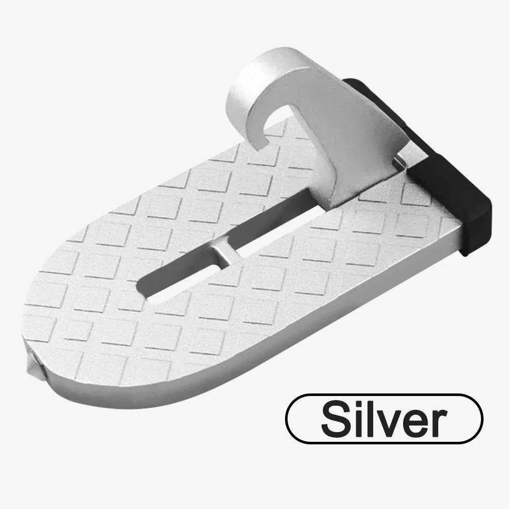 Universal Folding Car Door Step with Safety Hammer – Roof Access for SUVs, Trucks & More