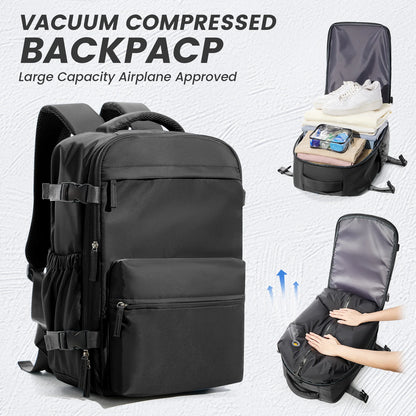 Air Vacuum Compression Travel Backpack