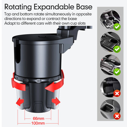 360° Rotating Cup Holder Expander