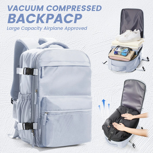 Air Vacuum Compression Travel Backpack