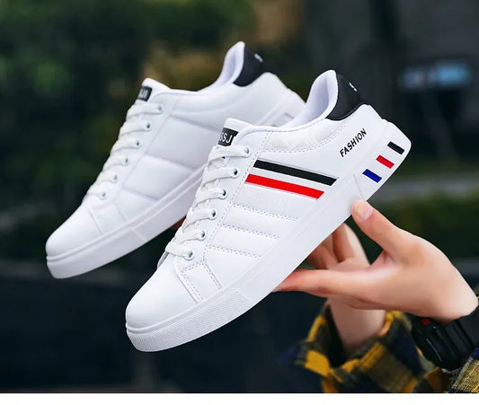 Men’s PU Leather Casual Sneakers