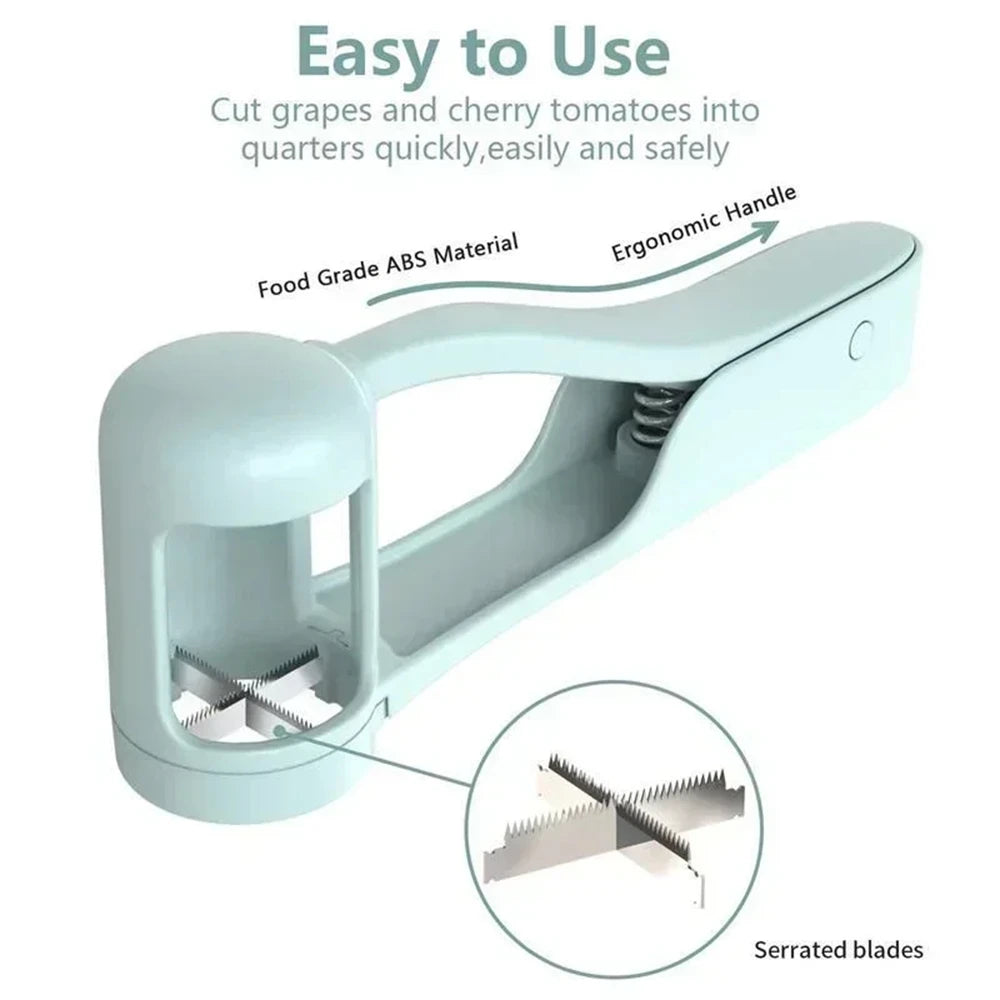 Fruit Cutter Tool Safe Slicer for Baby Food Prep