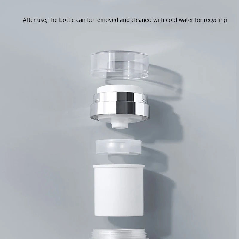 Airless Pump Jar – Vacuum Press Bottle for Moisturizer, Lotion & Serum Dispensing