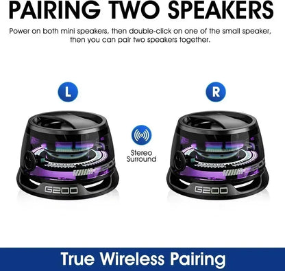 G200 Portable RGB Bluetooth Speaker