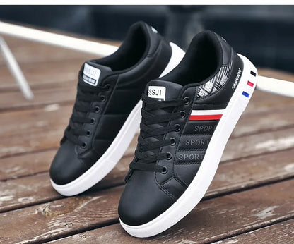Men’s PU Leather Casual Sneakers