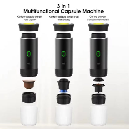 Mini Portable 3-in-1  Coffee Maker