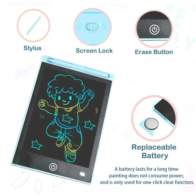 LCD Writing & Drawing  Tablet for Kids