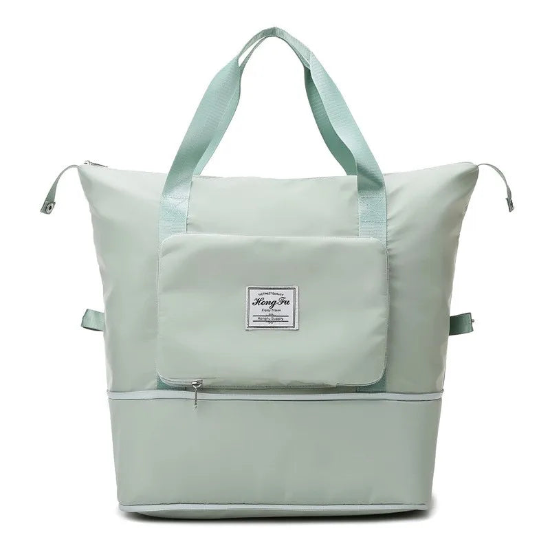 Waterproof Folding Travel Bag – Large Capacity Tote for Gym, Yoga & Travel