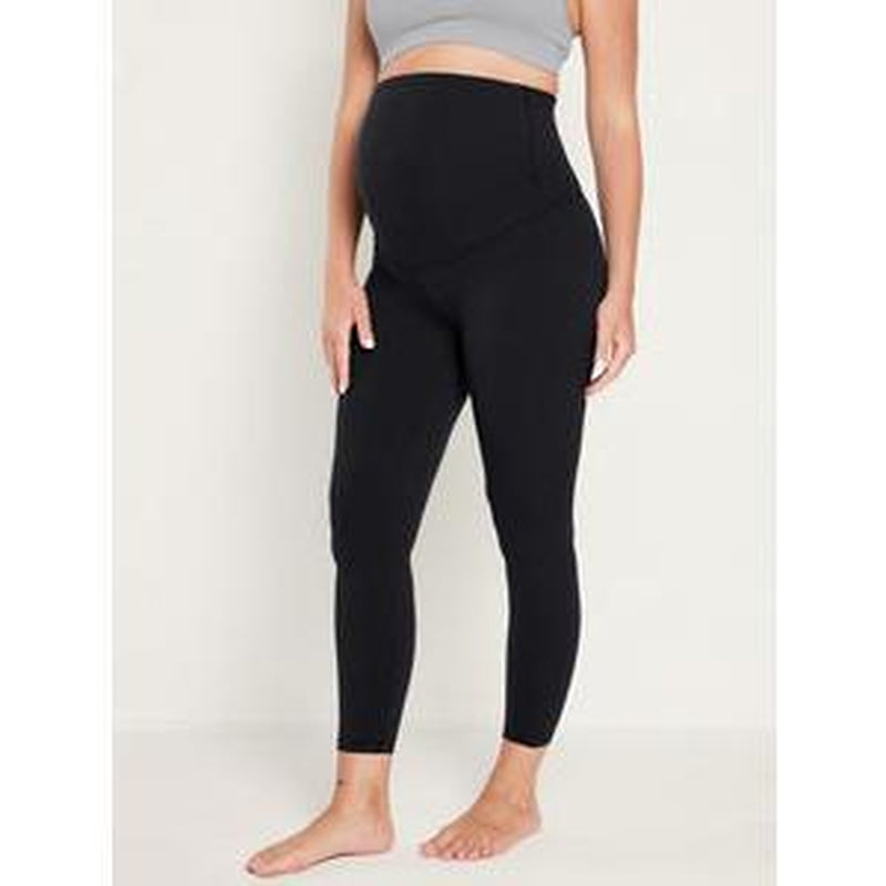 Super High Waist Maternity Leggings 25 inseam