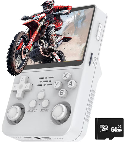 R36S Retro Handheld Game Console – 20,000 Classic Games, 3.5" Screen, ArkOS 2.0, 64GB/128GB