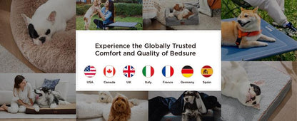 Bedsure Self-Warming Pet Bed – Thermal Mat for Crates & Floors, Non-Slip & Washable