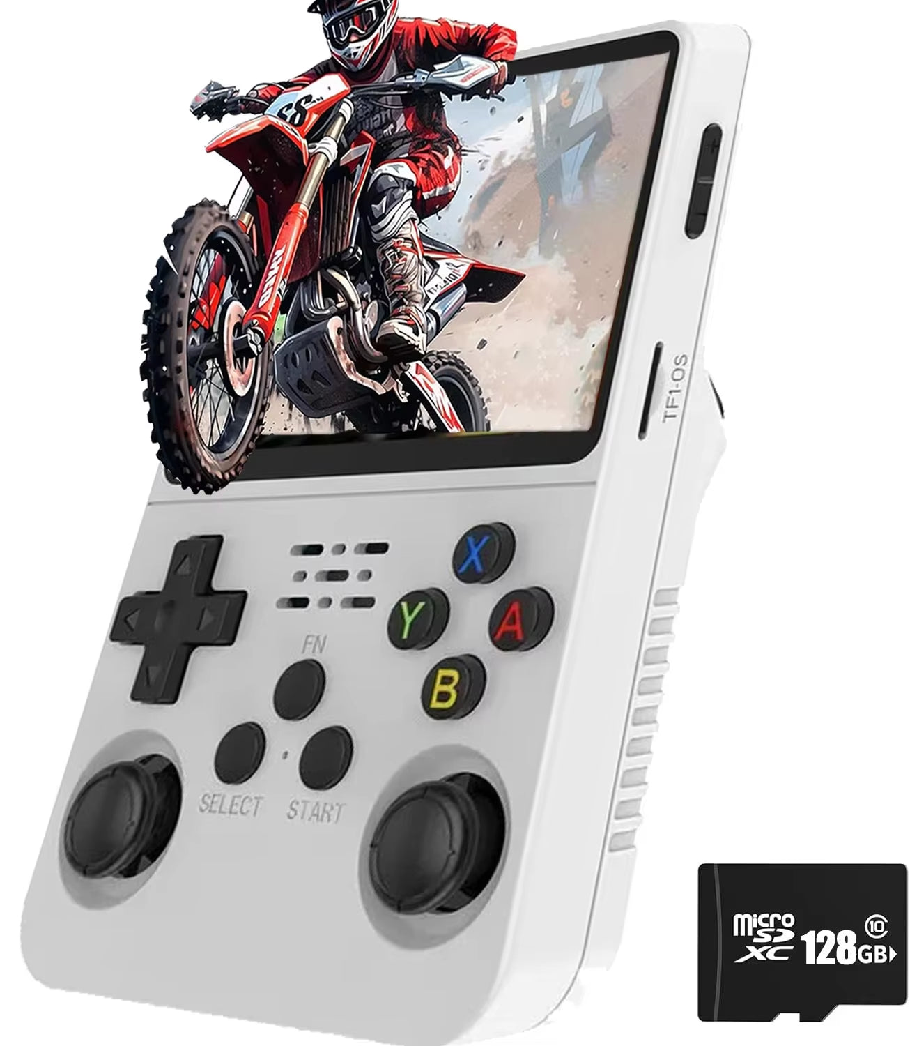 R36S Retro Handheld Game Console – 20,000 Classic Games, 3.5" Screen, ArkOS 2.0, 64GB/128GB