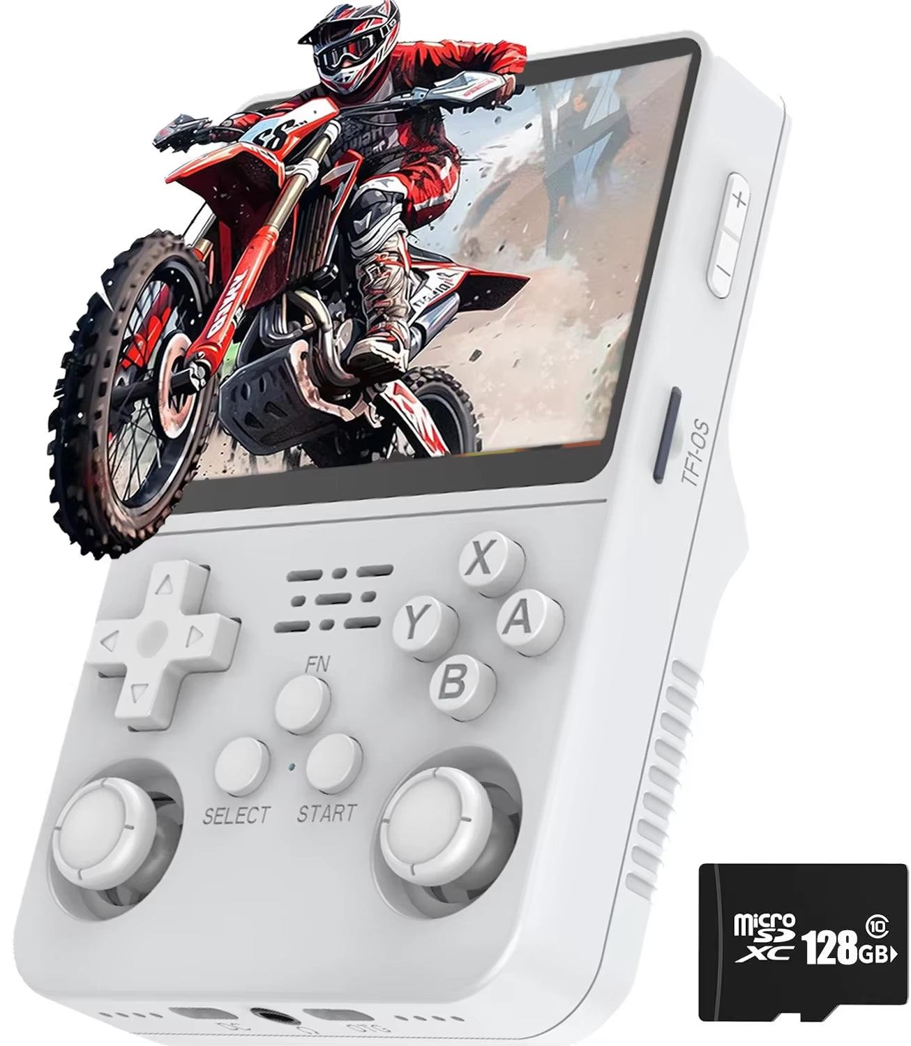 R36S Retro Handheld Game Console – 20,000 Classic Games, 3.5" Screen, ArkOS 2.0, 64GB/128GB
