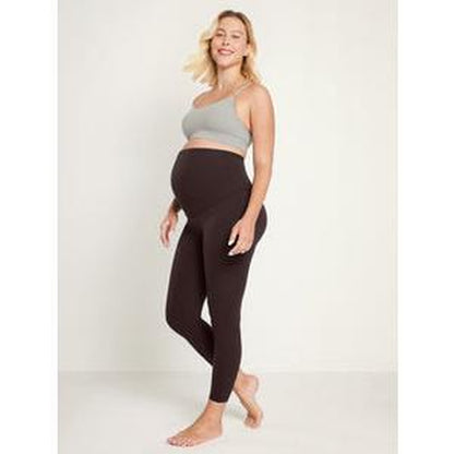 Super High Waist Maternity Leggings 25 inseam
